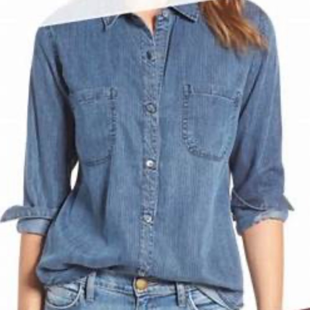 Rails “Carter” midnight railroad shirt